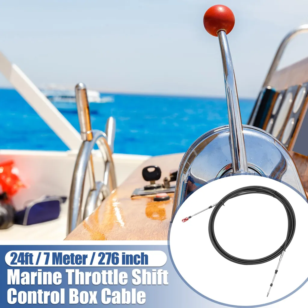 Câble Commande Marine 24ft : Fini les Commandes de Gaz Bloquées - 3