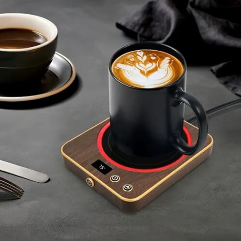Smart Coffee Warmer con Controllo Timer 1-12h e Display LED - 7