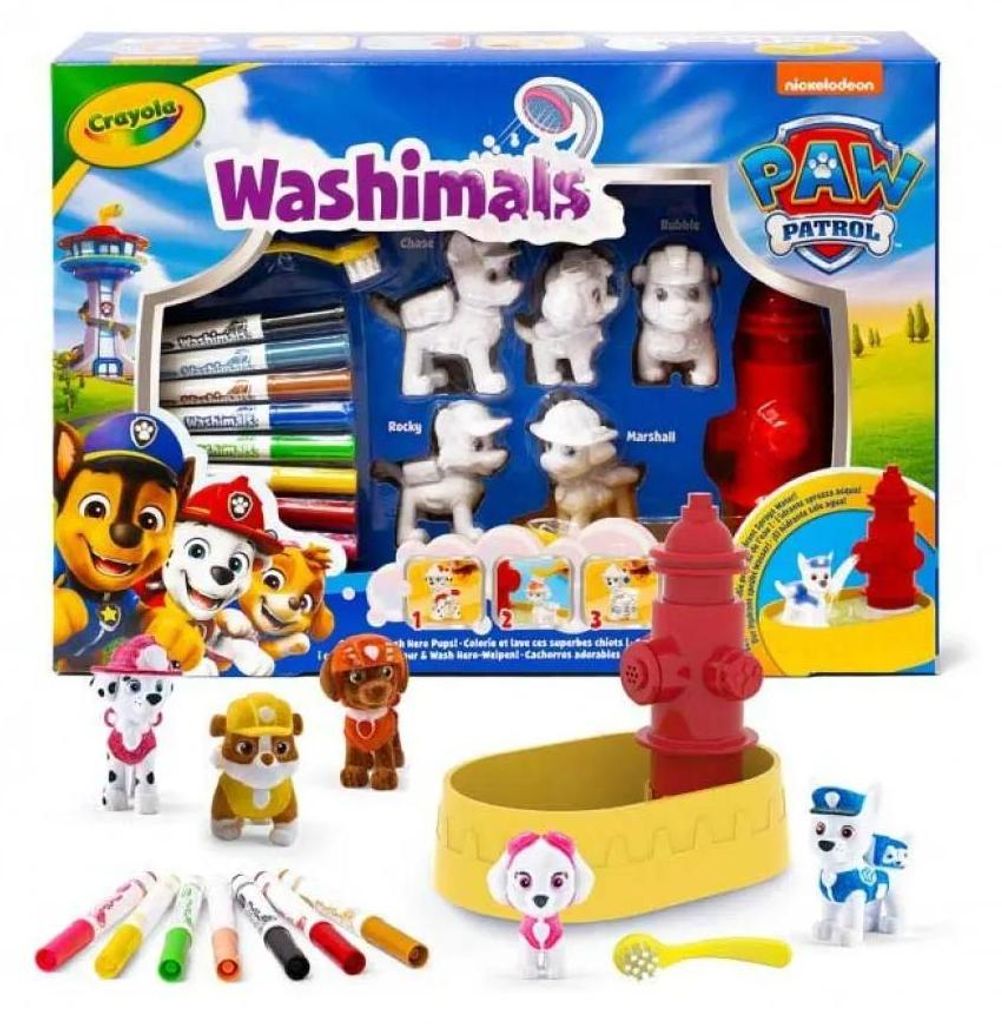 Crayola Paw Patrol Spielzeug Set - Scribble Scrubbie Malspaß