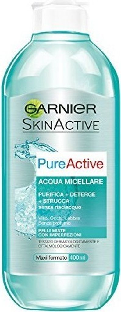 Garnier SkinActive Pure Active Micellar Cleansing Water 400 Produktbild 