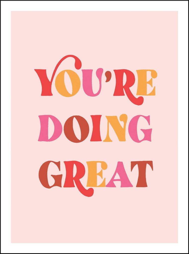 Youre Doing Great – Lingua: Inglese