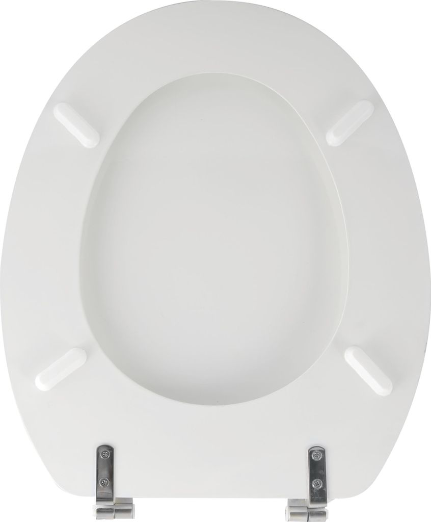 Sedile WC MSV Coperchio del WC Anima in legno MDF "Uni Immagine del prodotto 