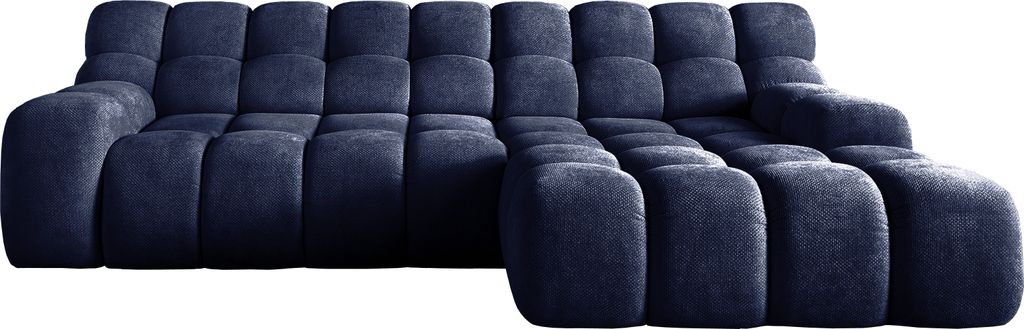 DomoHome- Campile Big Ecksofa mit Schlaffunktion Sofa 85x288x119 cm, Modern Couch Eckcouch Wohnzimmer Möbel Ausfahrbarer Sitz Sofa L Form Links | ...