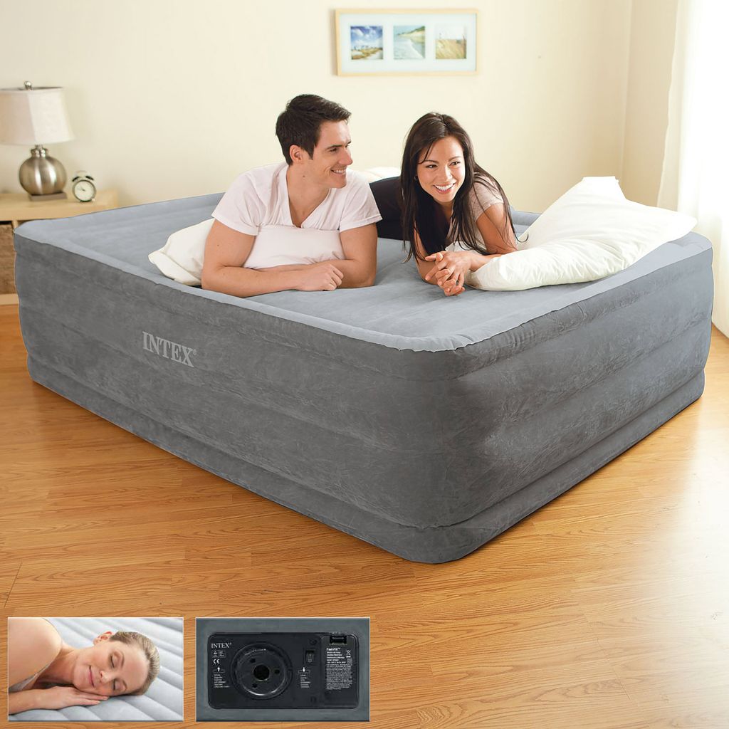 Intex Luftbett Comfort Plush High Rise Queen mit Pumpe Produktbild 13