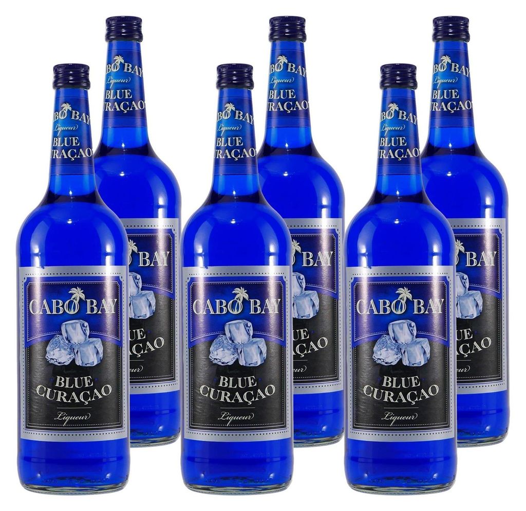 Cabo Bay Blue Curacao (6 x 1,0L)