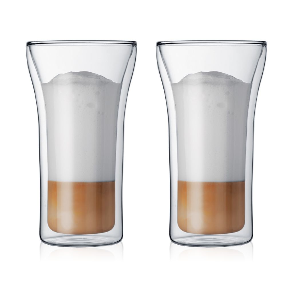 Bodum 2 Stück Glas, doppelwandig, 0.4 l