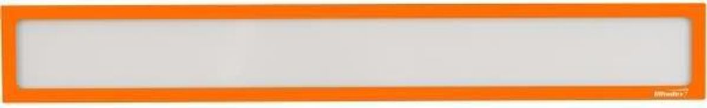 Infotasche magnetisch für Überschriften A3quer/A2hoch orange VE=5 Stück