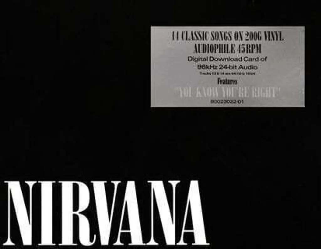 Nirvana album éponyme en double vinyle avec remastering analogique