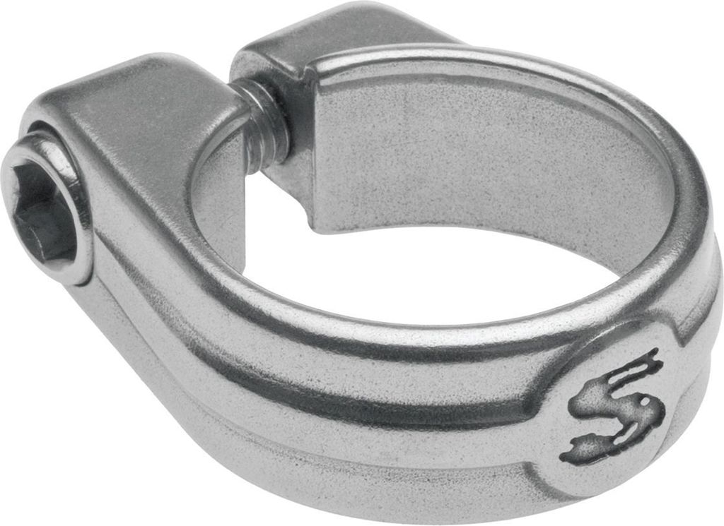 Surly Stainless Sattelklemme, 33.1mm, silver