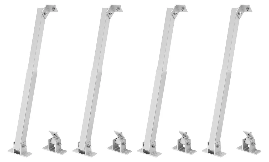 Support solaire angle réglable blanc capacité de charge élevée 14-28p - 5