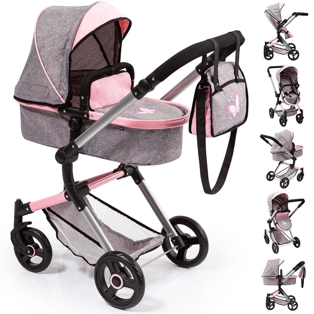 Bayer Design 18433AA Kombi-Puppenwagen Neo Vario mit Produktbild 