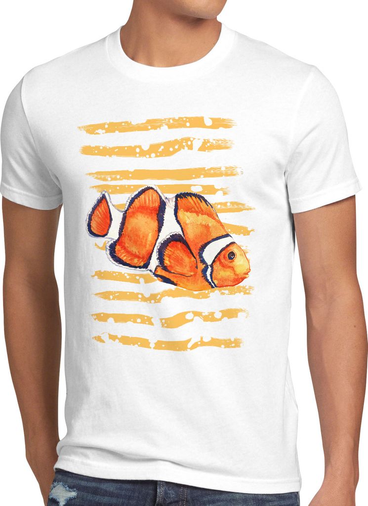 style3 Clownfisch Herren T-Shirt dorie pazifik nemo südsee aquarium aquarien