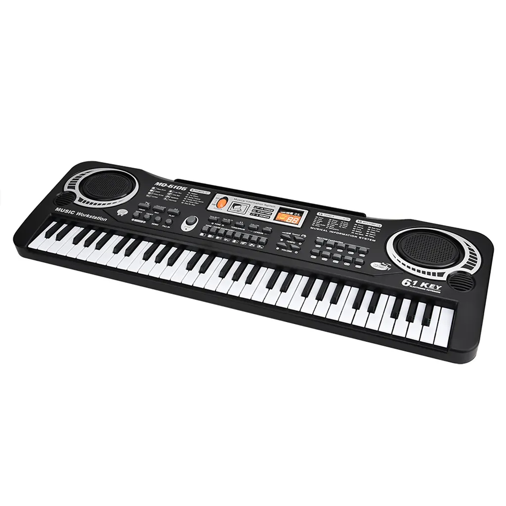 Clavier numérique 61 touches avec micro pour enfant éveil musical - 4