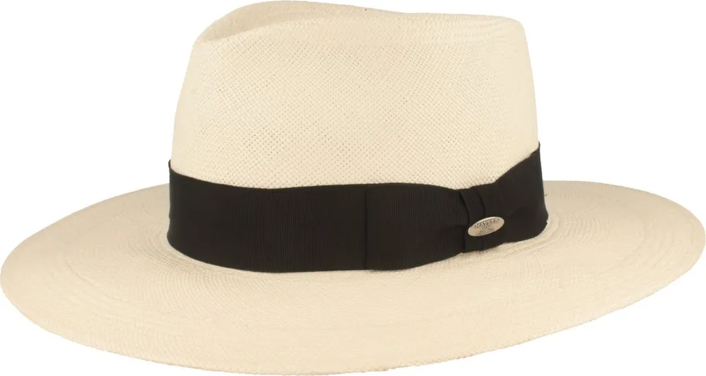 Chapeau Panama Mayser Nice Extra-Fin Beige Taille 62 Protection UV 30