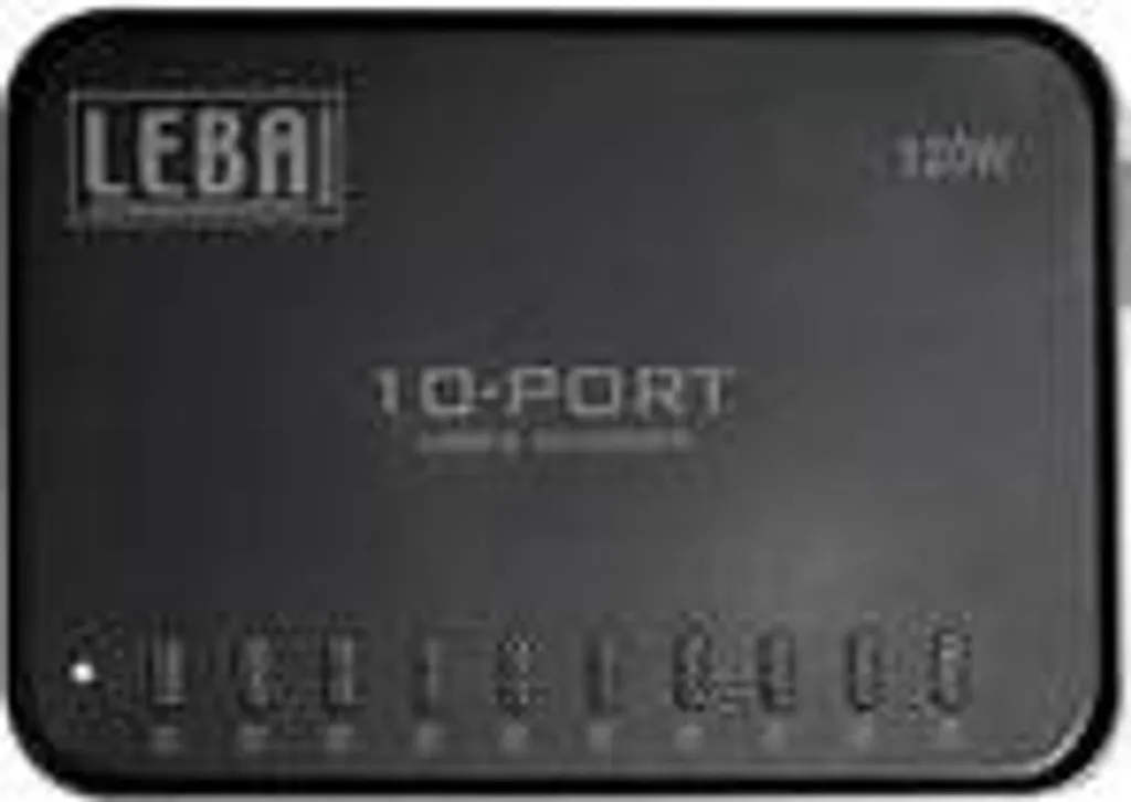 Chargeur Multi-Ports USB-C 10 Sorties Leba NoteCharge 12W Professionnel