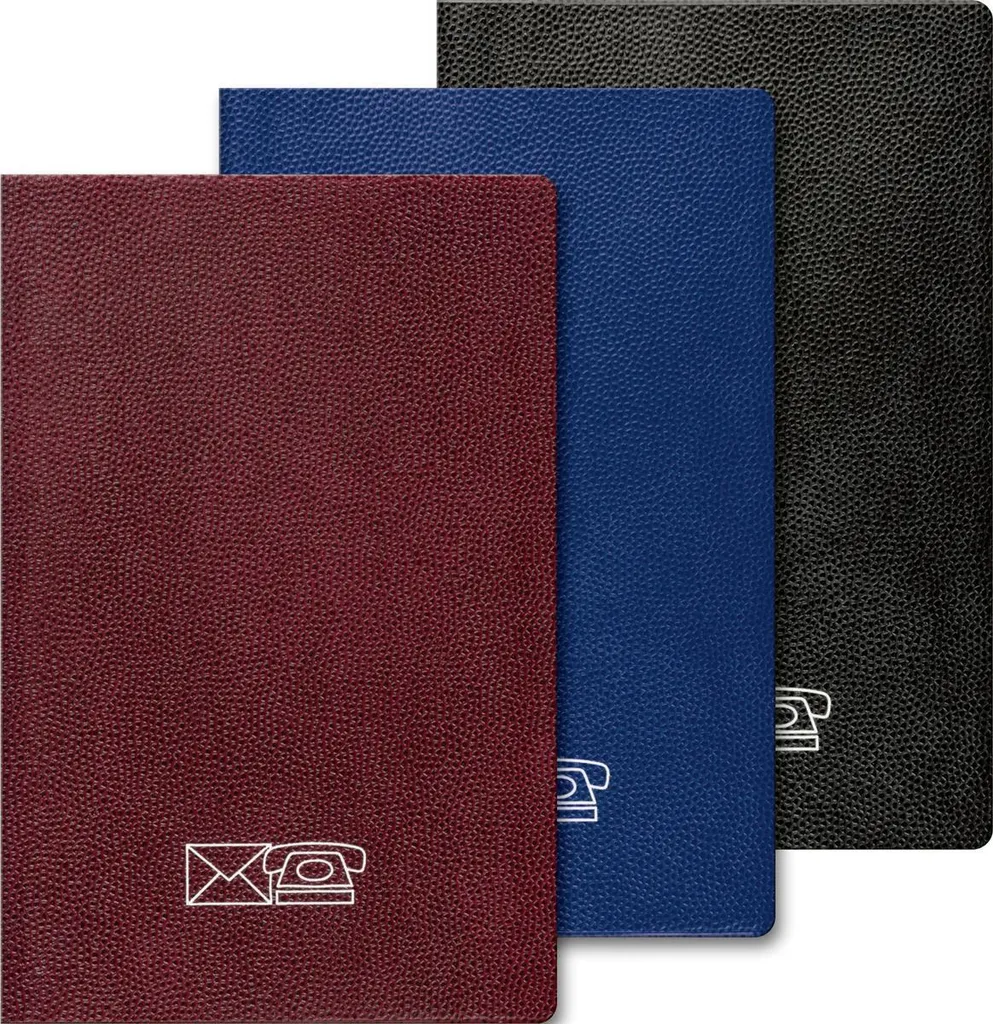 Carnet d'adresses alphabétique A6 Brunnen pour gestion de contacts