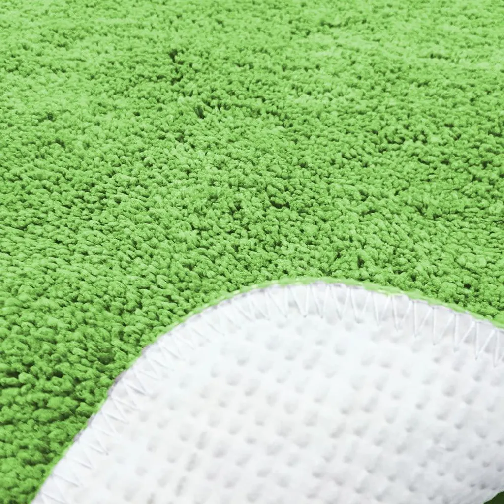 Tapis de Bain Antidérapant et Absorbant Vert 50x80 - Fini les Glissades - 2