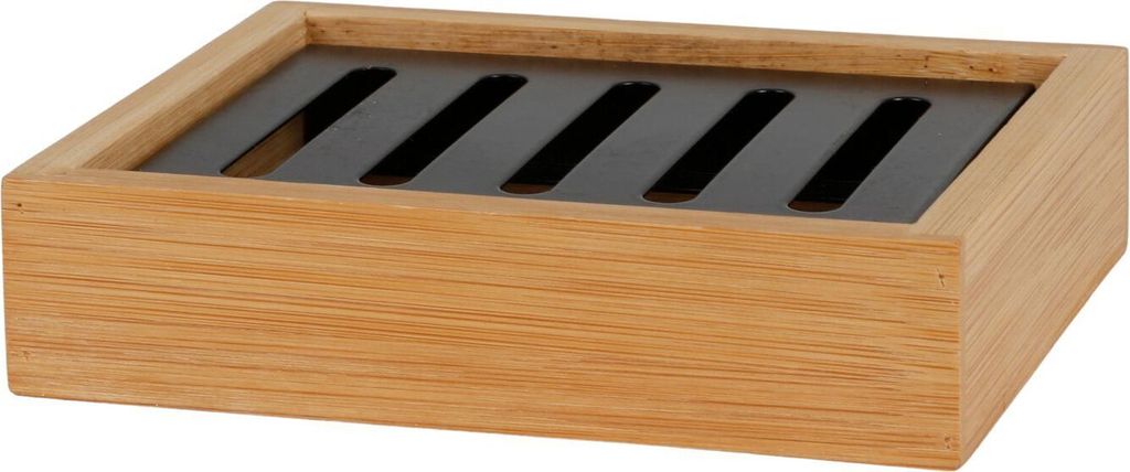 BURI Bambus Seifenschale Seifenablage Seifenhalter Seife Produktbild 