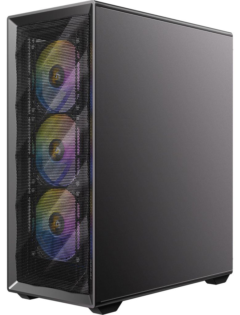 ANTEC AX85 ARGB PC Gehäuse Midi Tower Gaming ATX, schwarz