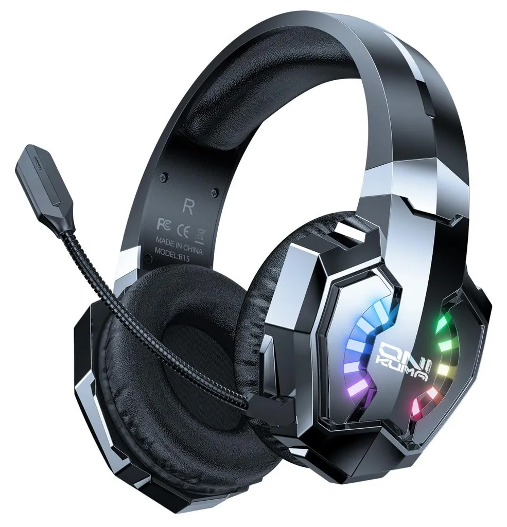 Casque Gaming Bluetooth 5.3 INF avec ANC et Haut-parleurs de 50mm