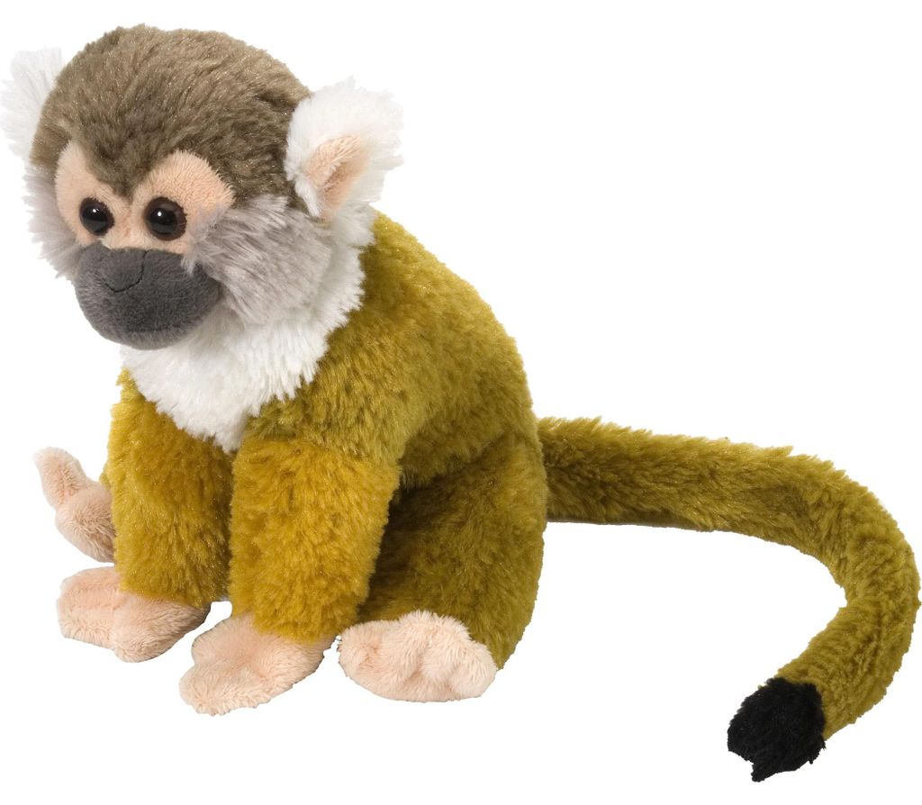 Wild Republic 11912 Peluche scoiattolo scimmia Cuddlekins, Immagine del prodotto 