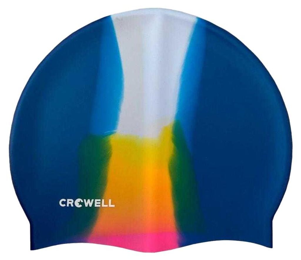 Crowell - Bademütze für Herren/Damen Unisex, Silikon PP12671 (Einheitsgröße) (Bunt)