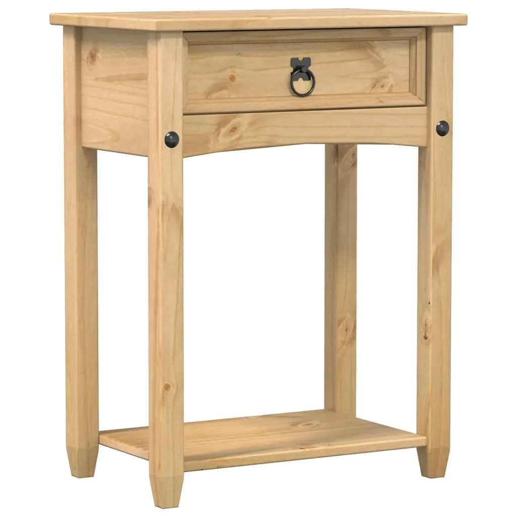Mobile Consolle Salvaspazio 55cm Pino Massiccio - Design Scandi-Chic