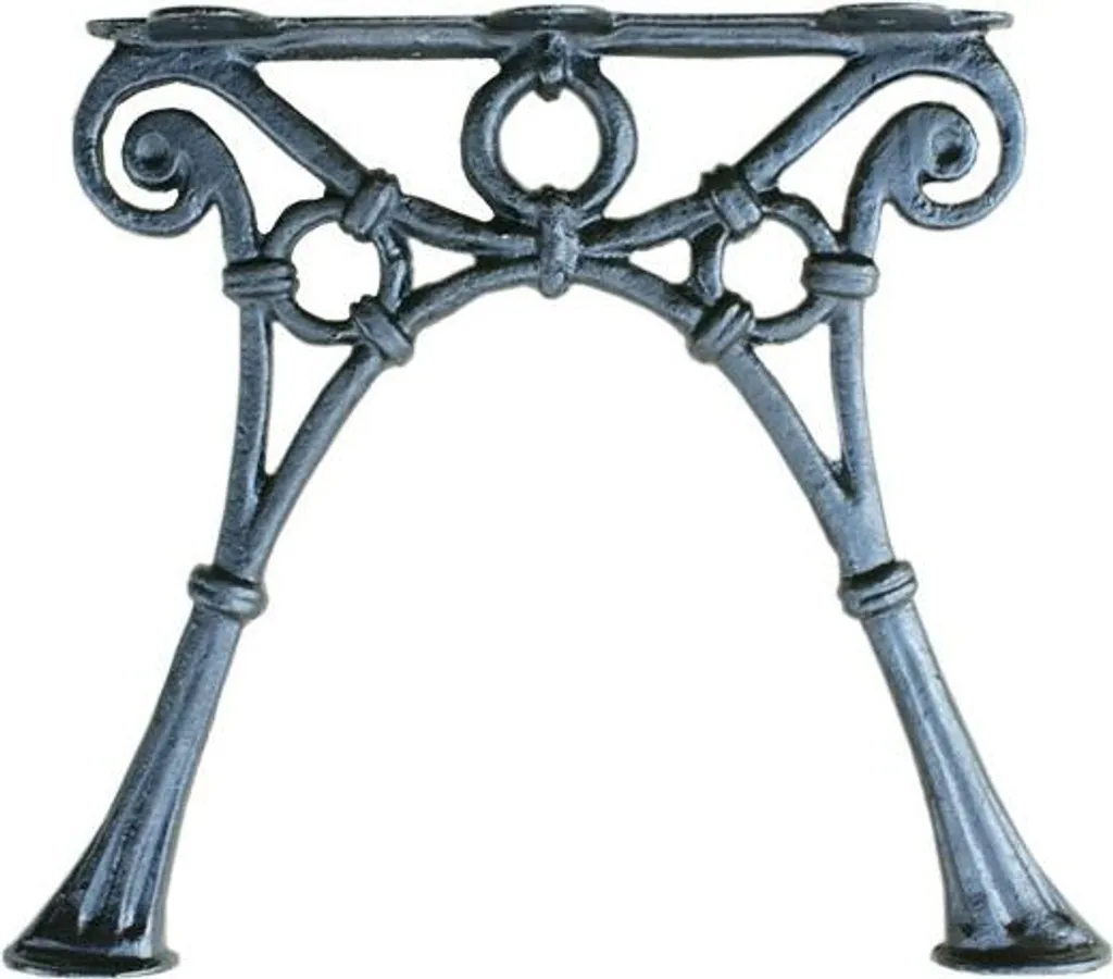 Gambe AA206 in Ghisa Stile Antico - Coppia Supporti per Fai-da-Te