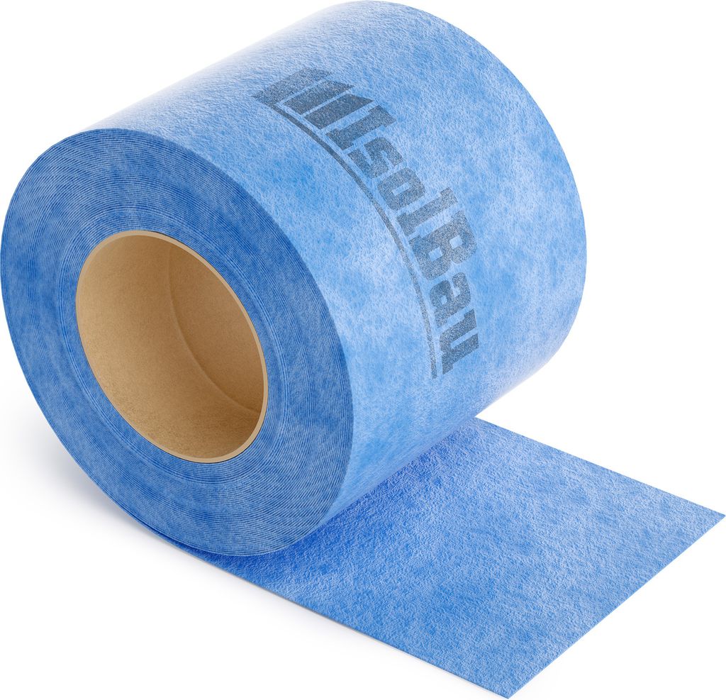 Isolbau Dichtband P3 Blau - 20 m Abdichtband Wasserdichtes Dichtungsband für Sanitär, Dusche, Bad und Fliesen, Balkon und Terrasse, Abdichtung f...