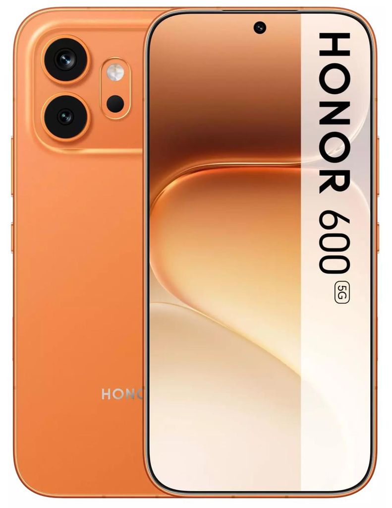 HONOR 600 Double SIM - Orange - Smartphone - 256 Go Image du produit 
