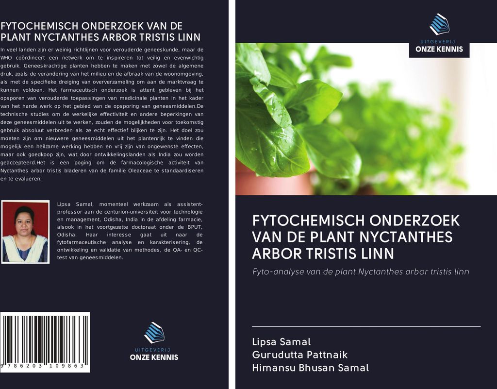 Fytochemisch Onderzoek Van De Plant Nyctanthes Arbor Tristis Linn