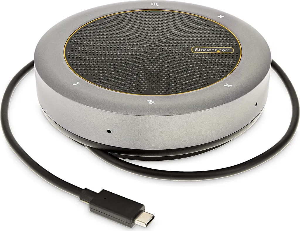 Haut-parleur de conférence USB-C StarTech.com DKTBRSPMPD Station grise