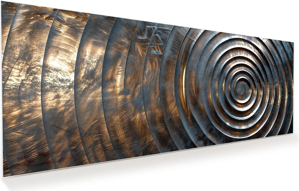 Glasbild 100x40cm in XXL für Wohnzimmer, Schlafzimmer Motiv Produktbild 