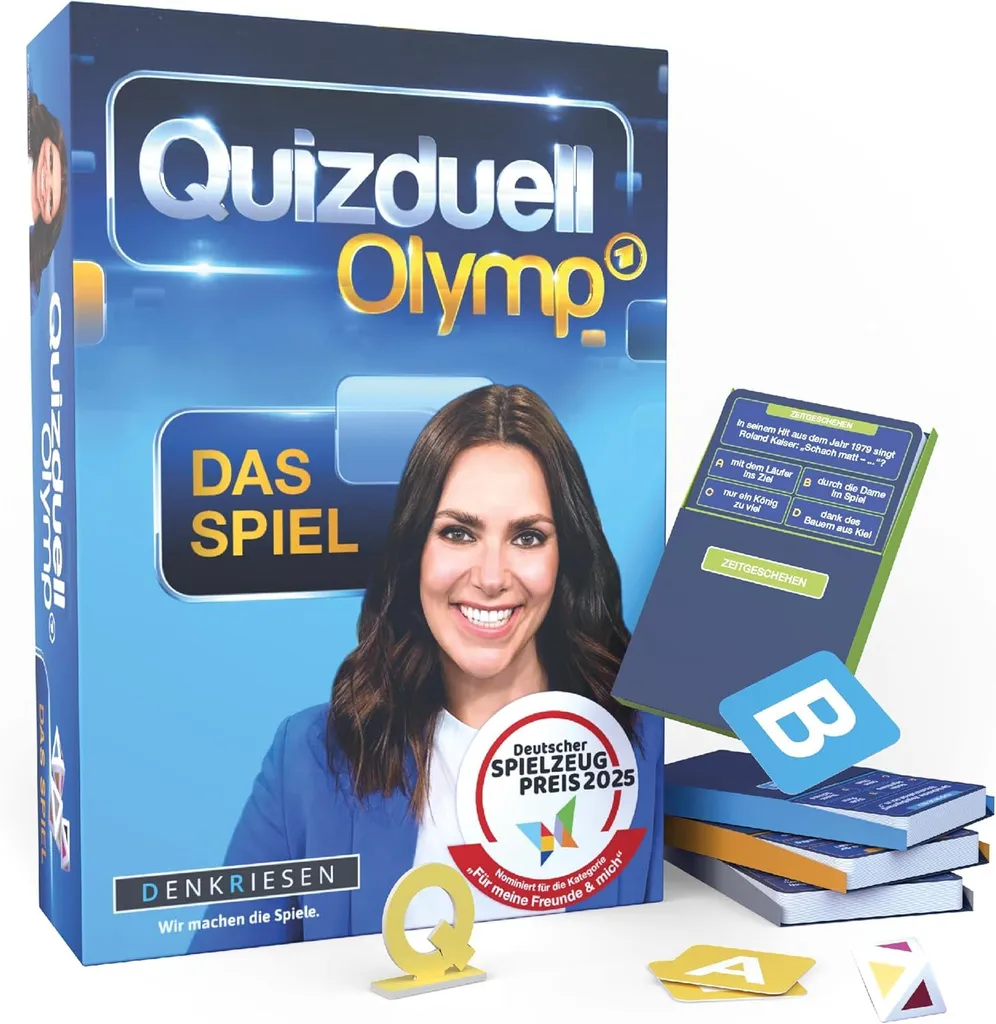 Quizduell Olymp Denkriesen - Jeu de société de quiz et culture générale