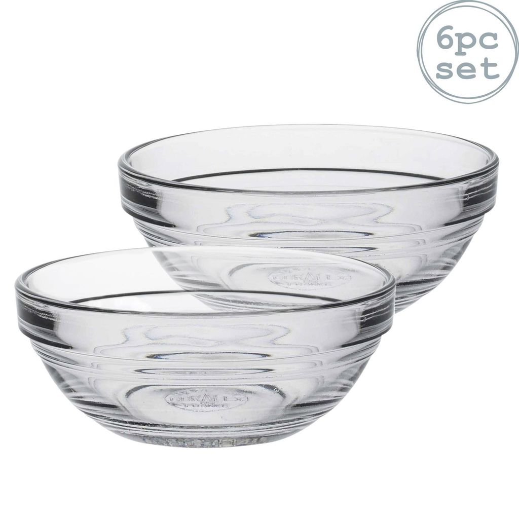 GIGOGNE transparente Schale 125 ml - 6er Set. Produktbild 