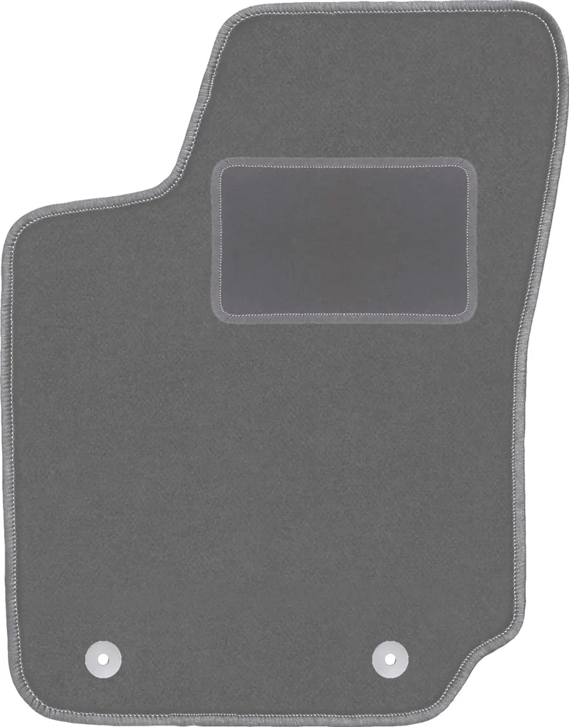 Tappetino conducente in velluto grafite compatibile con Opel Tigra A (1994-2002, coupé) – con fissaggi – su misura