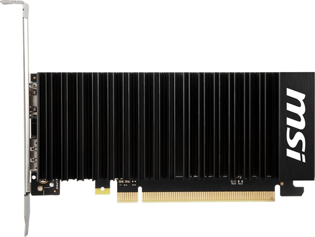 MSI GT1030 4GHD4 LP OC 4GB GDDR4 HDMI DP passiv Image du produit 