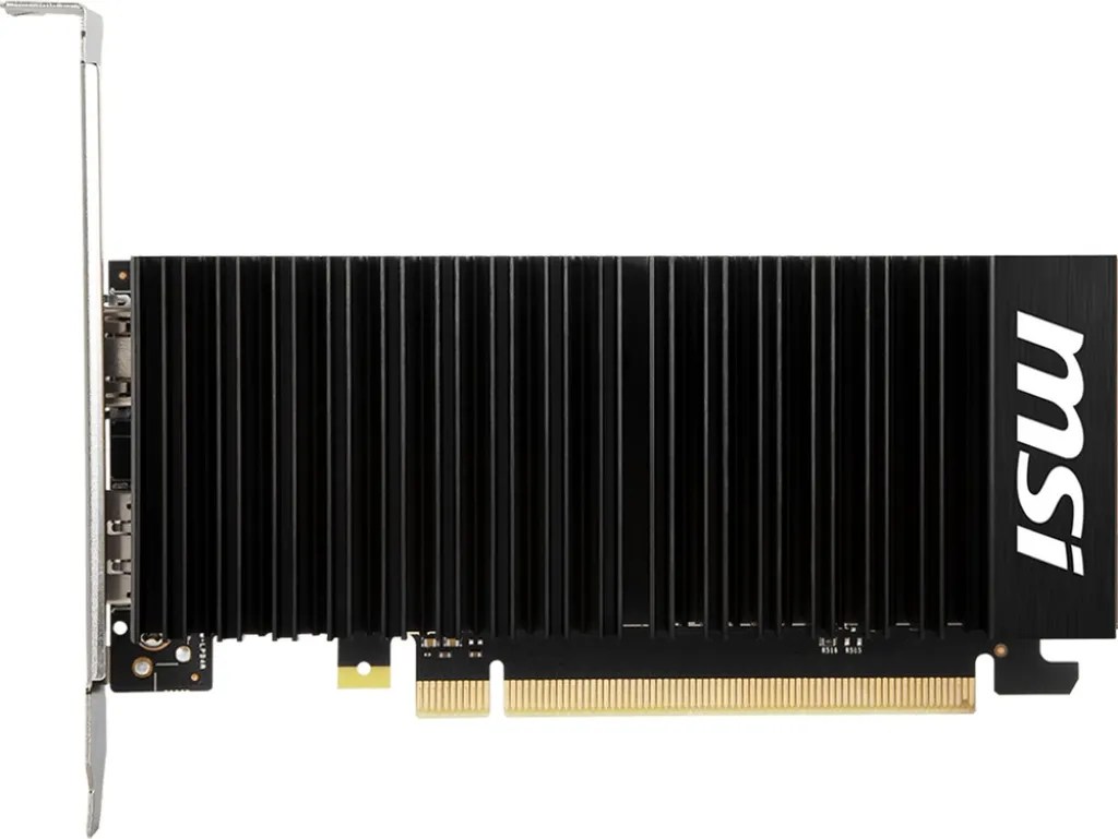 Carte Graphique MSI GT1030 4GB GDDR4 HDMI DP pour Boîtier SFF et PC Fixe