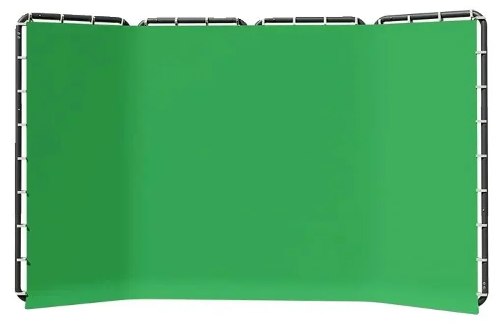 Fond de photographie vert 240 x 400 cm pliable et lavable pour studio