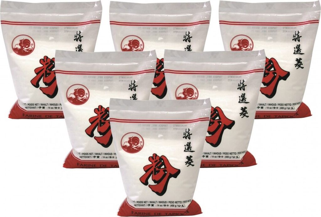 [ 6x 400g ] COCK Tapioka Stärke / Tapioca Starch / Produktbild 