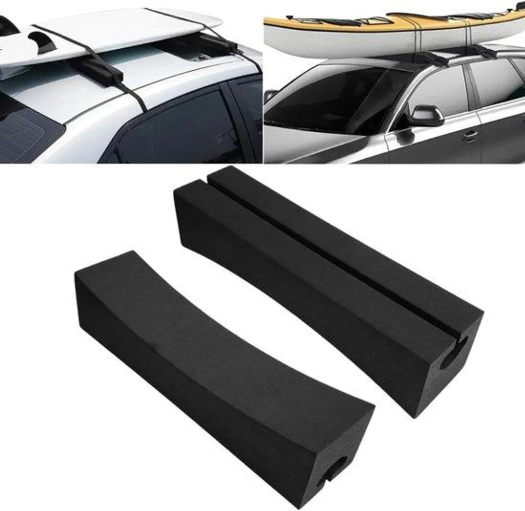 Porte-kayak et surf portable en aluminium avec fixations de toit