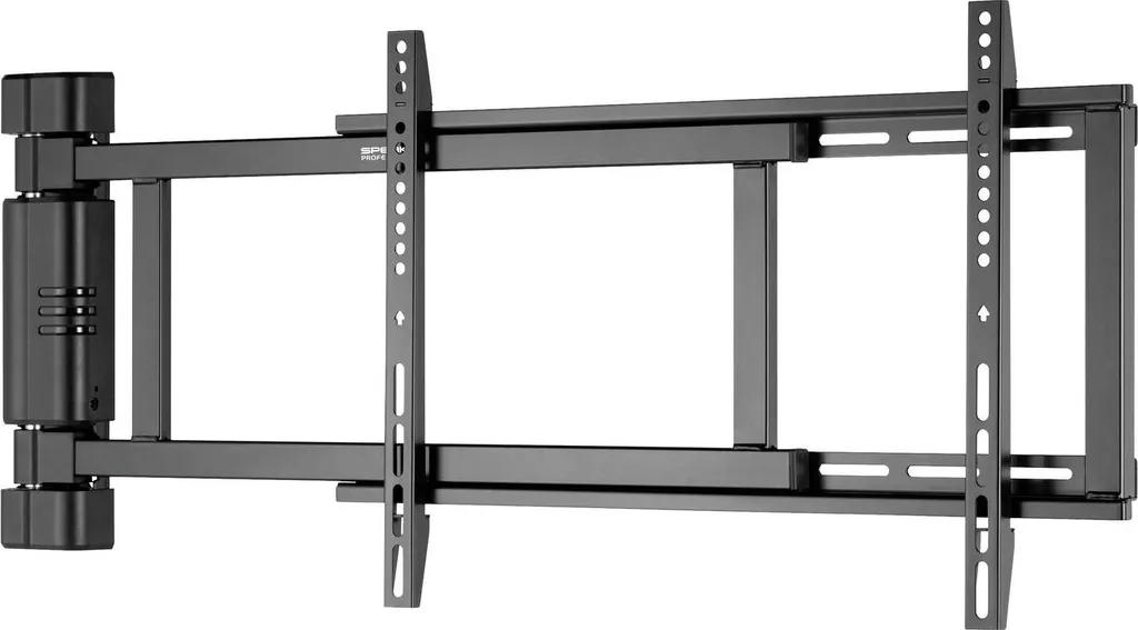 Fixation murale TV électrique et orientable pour grand écran