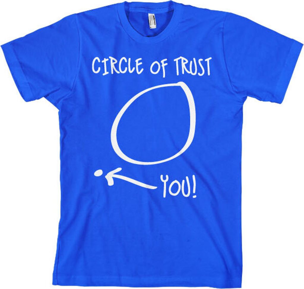 Circle Of Trust T-Shirt - Small - Blue