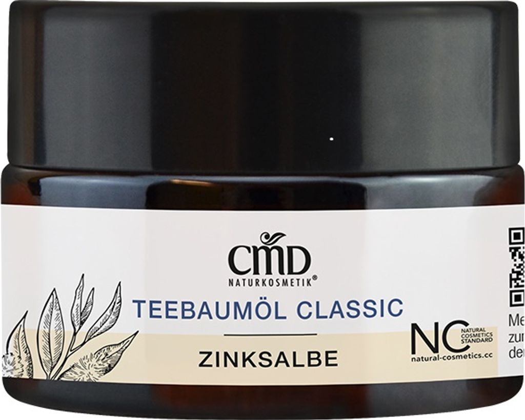 CMD Naturkosmetik Teebaumöl Classic Zinksalbe Tiegel  (50 Produktbild 