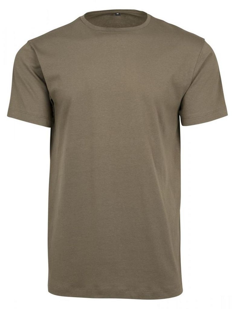 Build Your Brand - T-Shirt Rundhalsausschnitt für Herren/Damen Uni LT1993 (XXL) (Oliv)