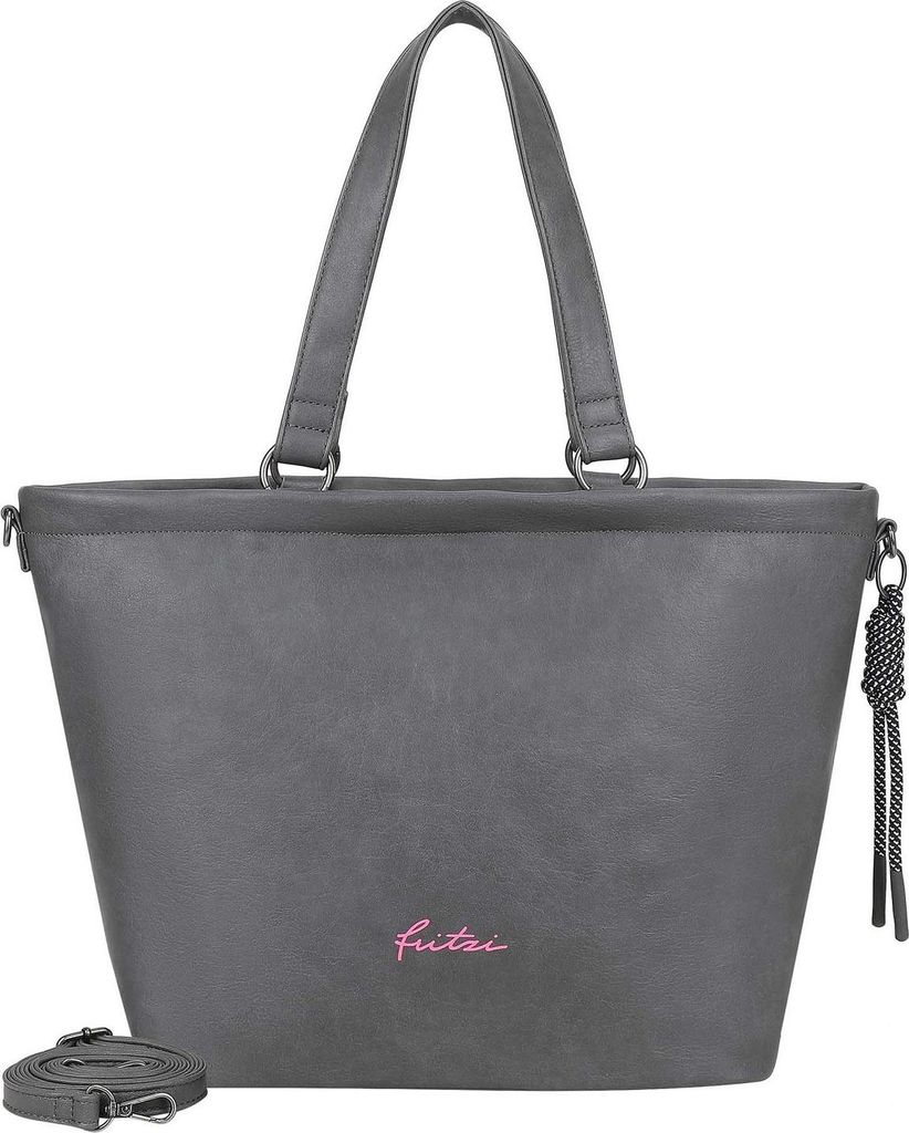 Fritzi aus Preußen Schultertasche Lou Shopper Grey grau