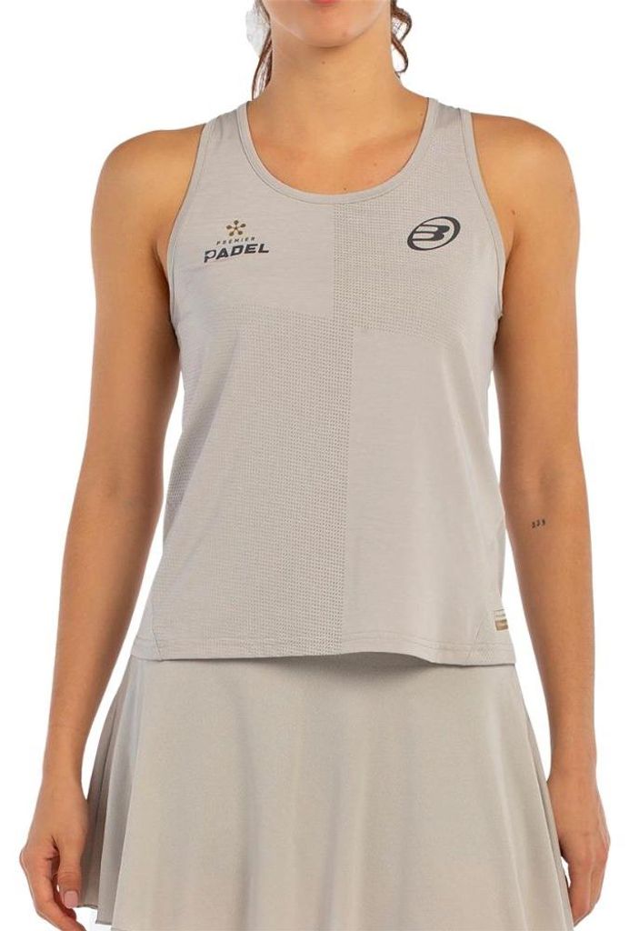 Bullpadel Tank Top Adres Damen Hellgrau