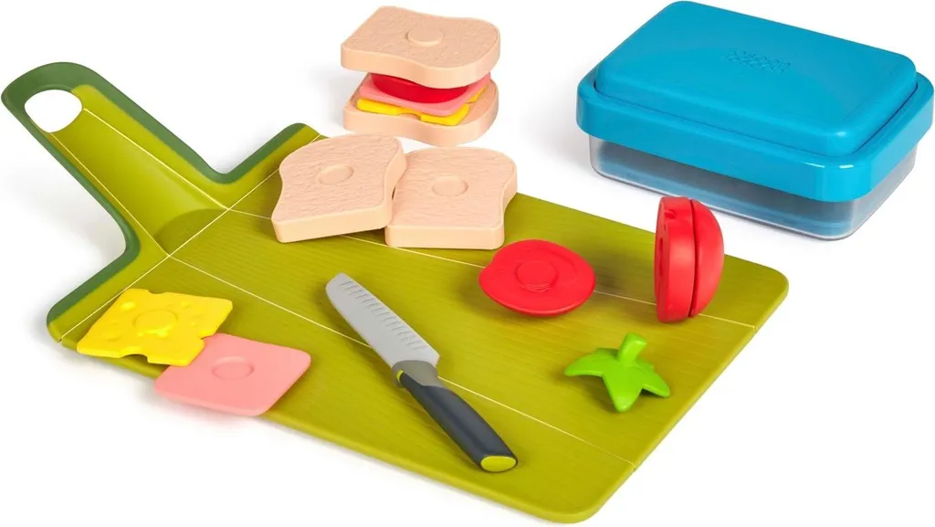Solution préparation sandwich : planche à découper et couteau anti-miettes