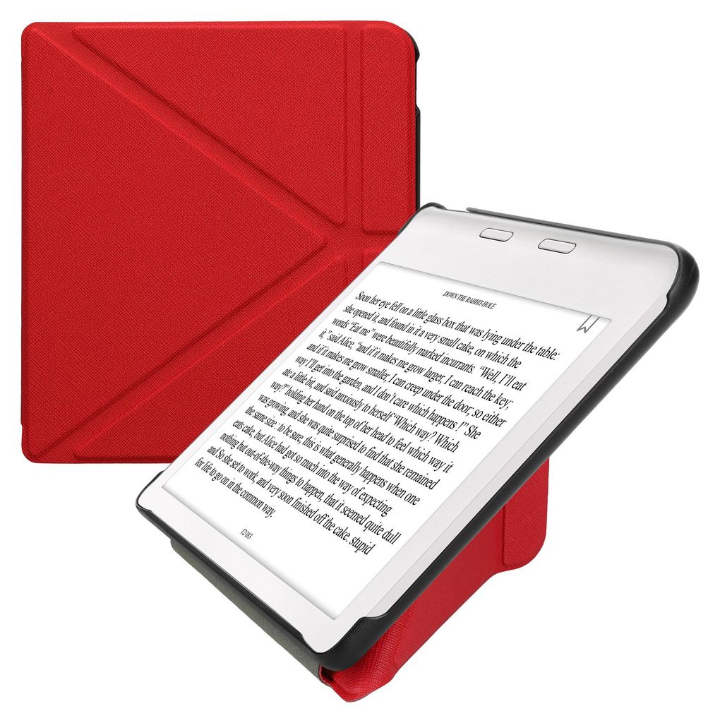 kwmobile Schutzhülle für Kobo Kobo Libra Colour / Tolino Vision Color Hülle - Kunstleder Case - eReader Klapphülle mit Auto Sleep Funktion - Co...