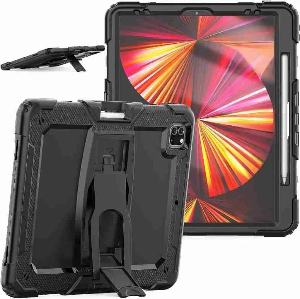 Cover iPad Pro 11 e Air 5 Antiurto Militare con Tracolla Removibile